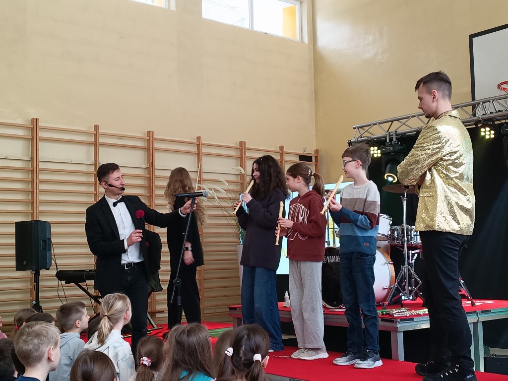 17.02.2026 odbył się kolejny, już trzeci z rzędu koncert Szkoły Muzycznej YAMAHA. Tym razem tematem wiodącym były instrumenty dęte.