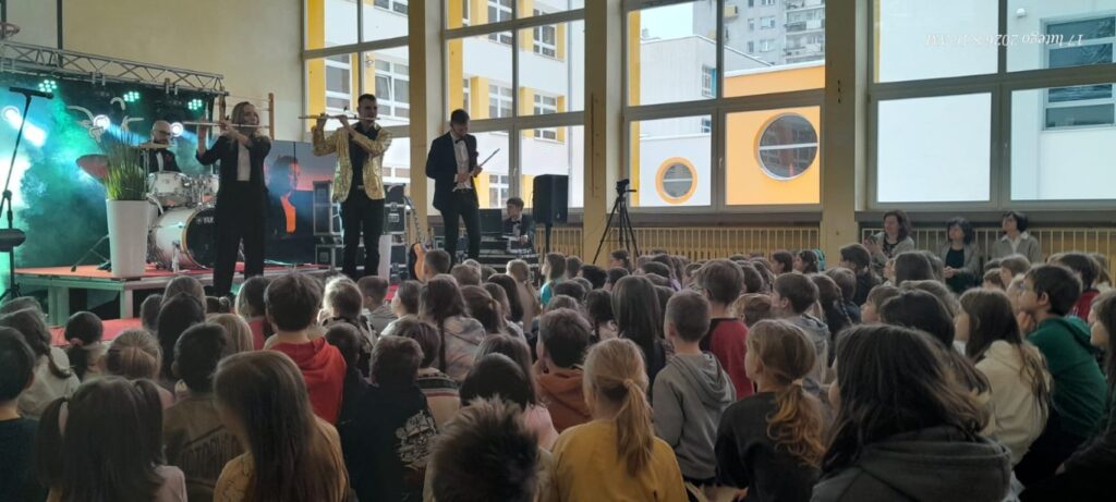 17.02.2026 odbył się kolejny, już trzeci z rzędu koncert Szkoły Muzycznej YAMAHA. Tym razem tematem wiodącym były instrumenty dęte.