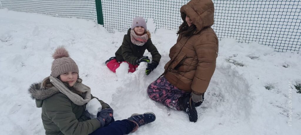 Zabawy na śniegu