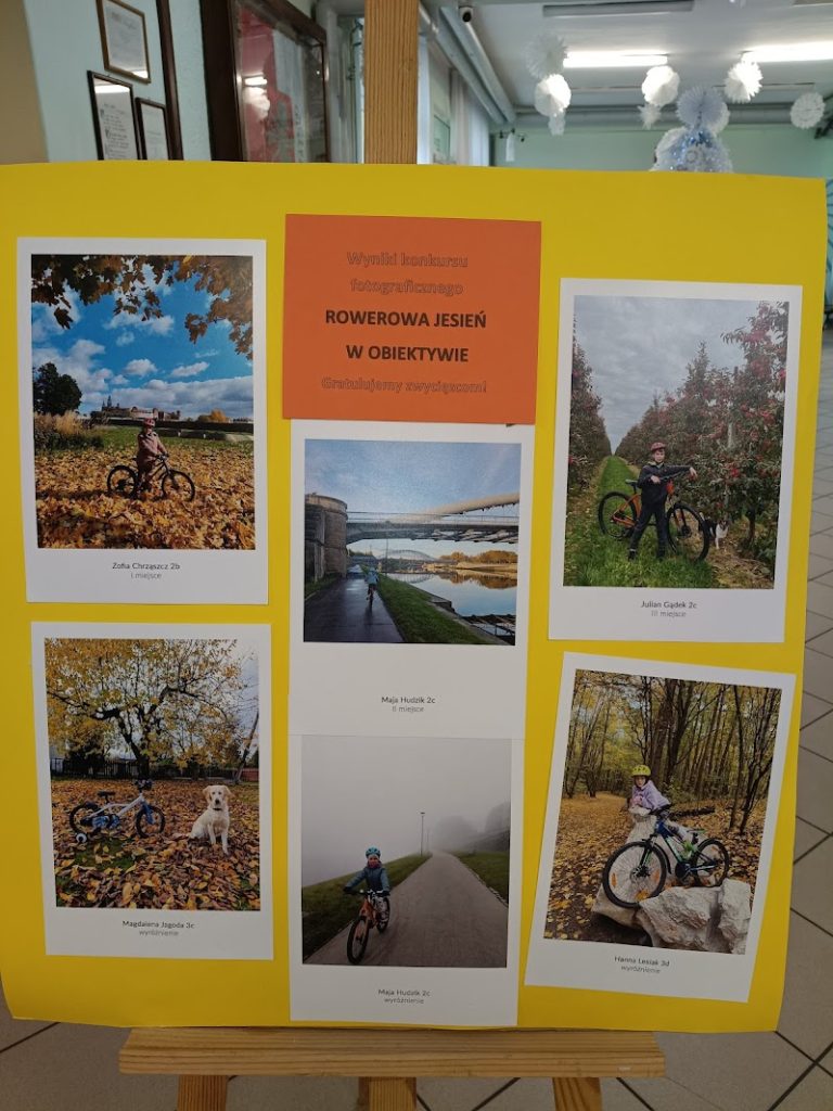 wyniki konkursu fotograficznego ROWEROWA JESIEŃ W OBIEKTYWIE