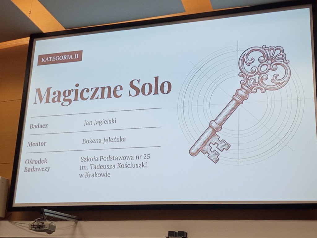 uczeń naszej szkoły Jan Jagielski z klasy 8 brał udział w Ogólnopolskim Konkursie „Magia Żywiołów na Ziemi i w Kosmosie”