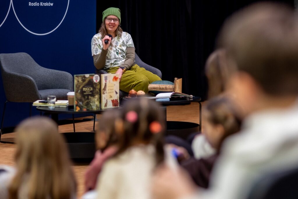 4 grudnia 2025 roku klasa 3c miała możliwość uczestniczyć w niezwykłym spotkaniu z panią Jolą Richter-Maguszewską