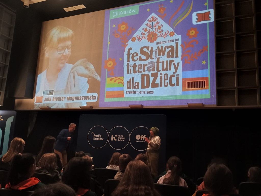 4 grudnia 2025 roku klasa 3c miała możliwość uczestniczyć w niezwykłym spotkaniu z panią Jolą Richter-Maguszewską