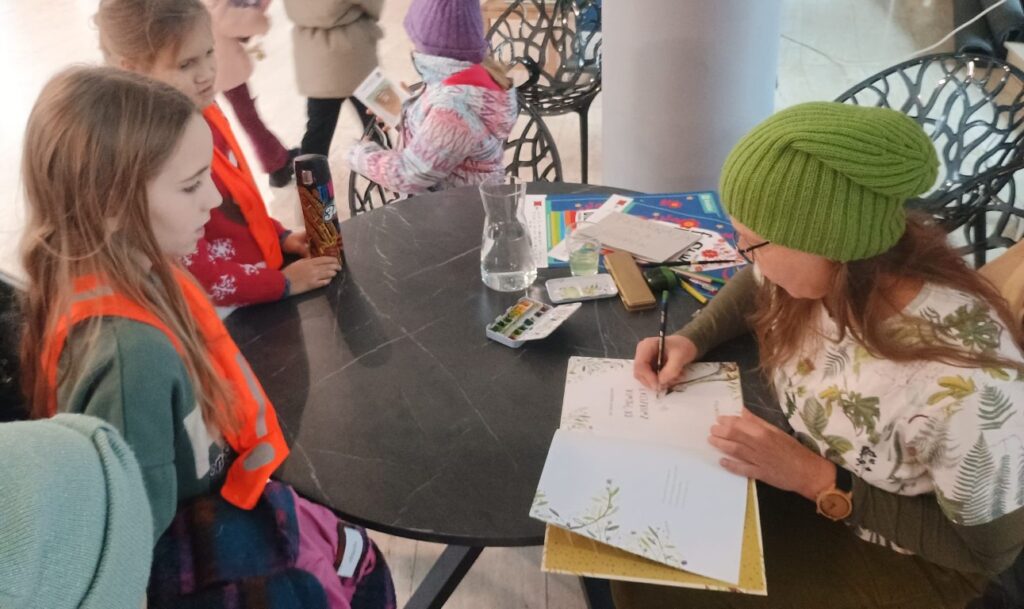 4 grudnia 2025 roku klasa 3c miała możliwość uczestniczyć w niezwykłym spotkaniu z panią Jolą Richter-Maguszewską