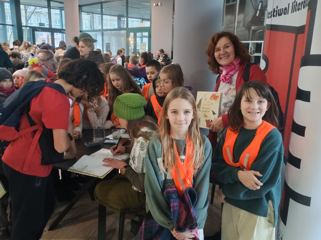 4 grudnia 2025 roku klasa 3c miała możliwość uczestniczyć w niezwykłym spotkaniu z panią Jolą Richter-Maguszewską