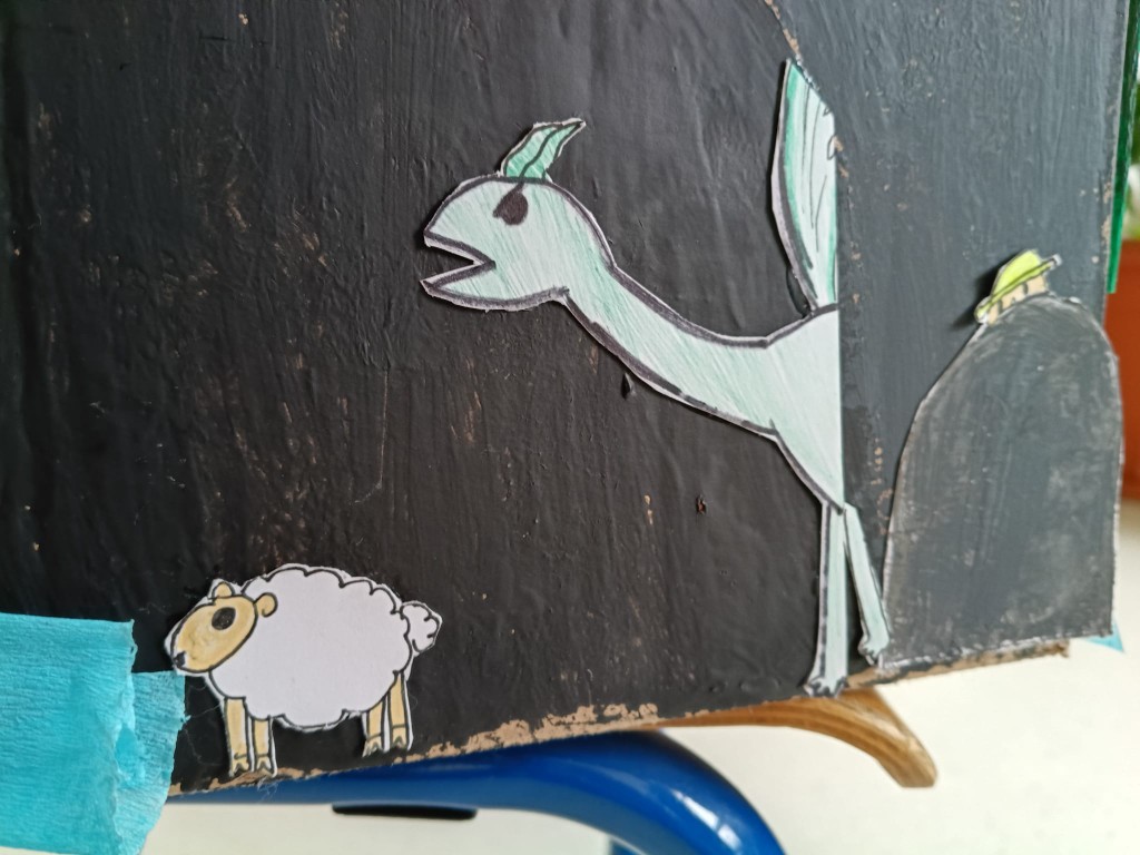 Od połowy grudnia klasa 3c, po zapoznaniu się z tradycją tworzenia szopek w naszym regionie oraz obejrzeniu wielu zdjęć w Internecie, przystąpiła do tworzenia własnych prac. 