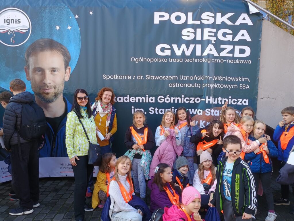 Inspirujące spotkanie z polskim astronautą