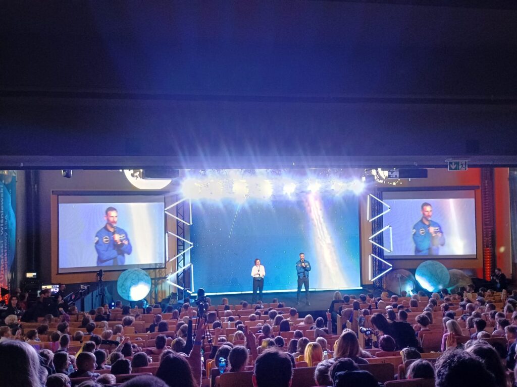 Inspirujące spotkanie z polskim astronautą