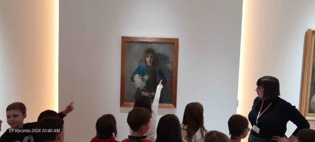 Klasy 3b i 3d w Gmachu Głównym Muzeum  Narodowego w Krakowie