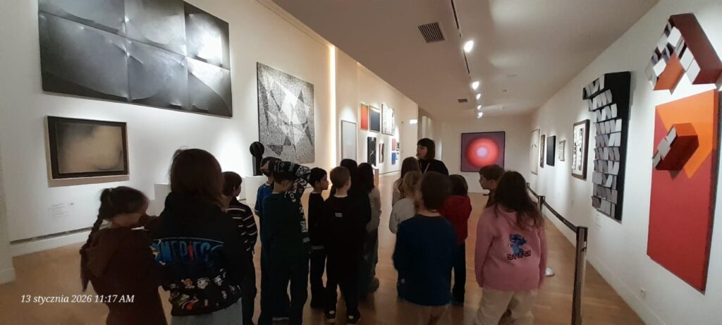 Klasy 3b i 3d w Gmachu Głównym Muzeum  Narodowego w Krakowie