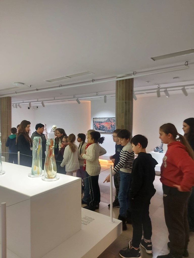 Klasy 3b i 3d w Gmachu Głównym Muzeum  Narodowego w Krakowie