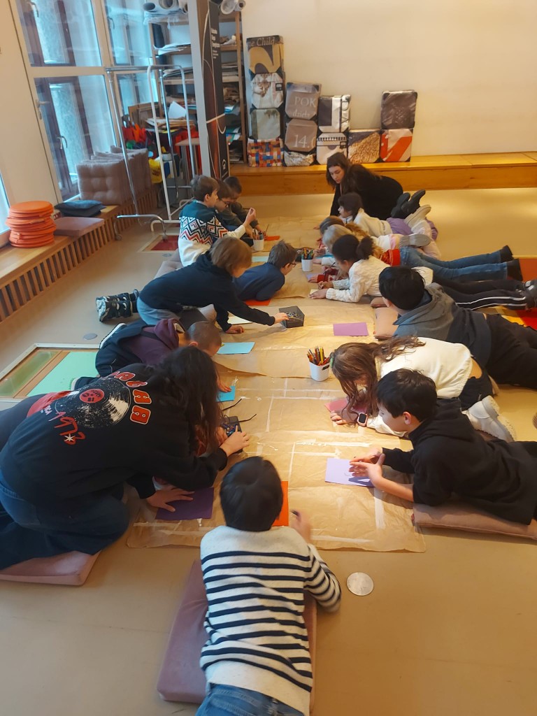 Klasy 3b i 3d w Gmachu Głównym Muzeum  Narodowego w Krakowie