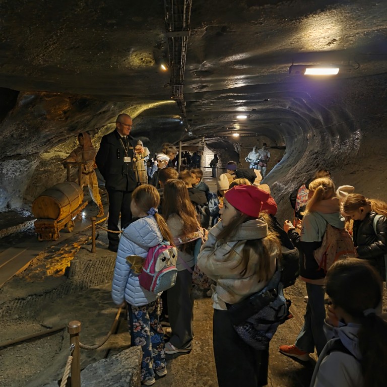 Wyprawa po sól, czyli wycieczka klasy 3A i 3B do Kopalni Soli w Wieliczce