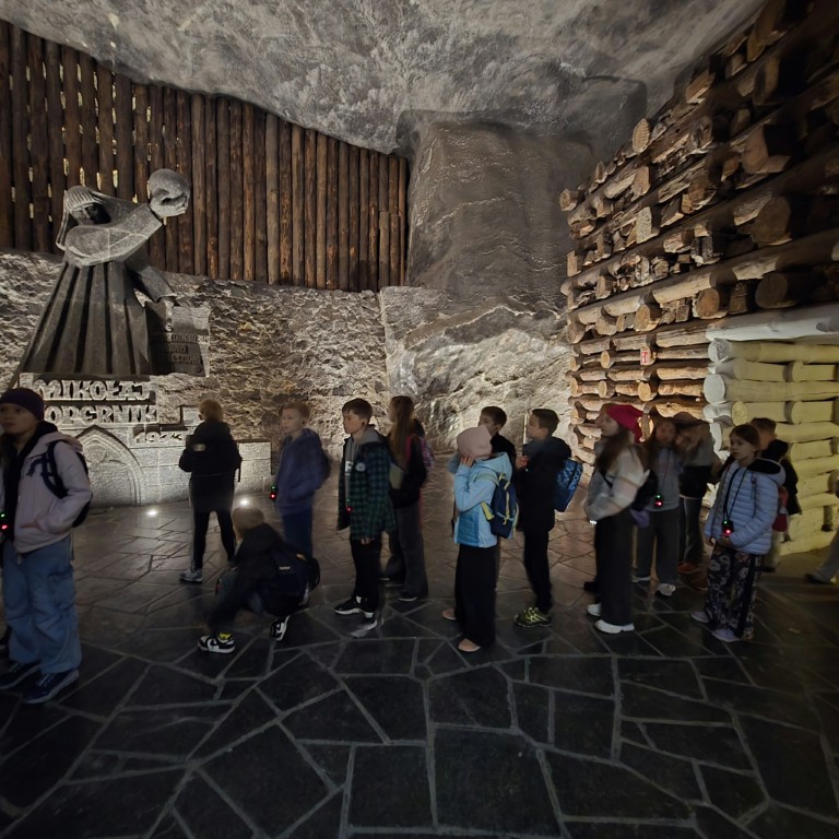 Wyprawa po sól, czyli wycieczka klasy 3A i 3B do Kopalni Soli w Wieliczce