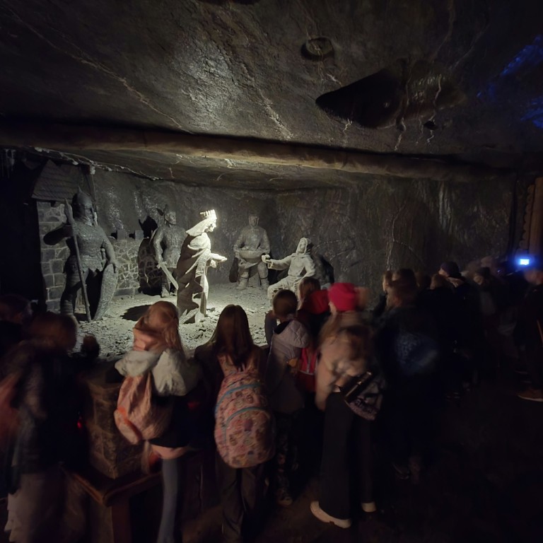 Wyprawa po sól, czyli wycieczka klasy 3A i 3B do Kopalni Soli w Wieliczce