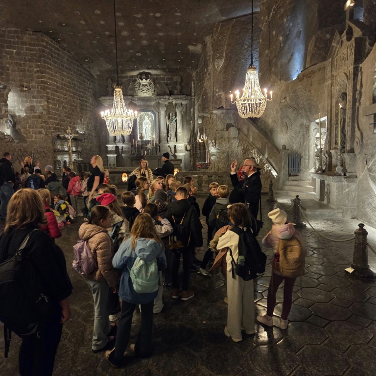 Wyprawa po sól, czyli wycieczka klasy 3A i 3B do Kopalni Soli w Wieliczce