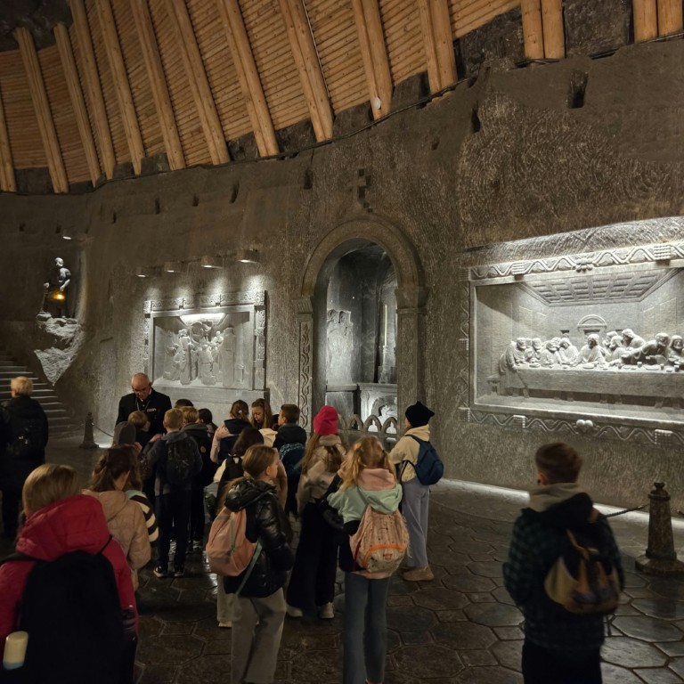 Wyprawa po sól, czyli wycieczka klasy 3A i 3B do Kopalni Soli w Wieliczce
