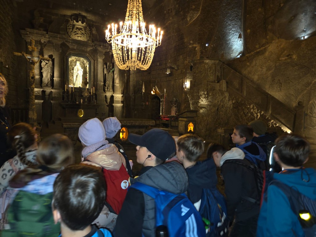 Wyprawa po sól, czyli wycieczka klasy 3A i 3B do Kopalni Soli w Wieliczce