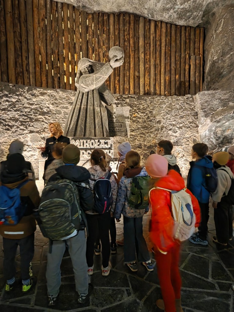 Wyprawa po sól, czyli wycieczka klasy 3A i 3B do Kopalni Soli w Wieliczce